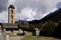 Romanesque church of Sant Miquel d'Engolasters, Royalty Free Stock Photo